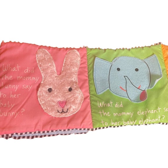Sandra Magsamen Baby Love Soft Plush Fabric Textile Interactive Book  40x7 P9 - Picture 3 of 7